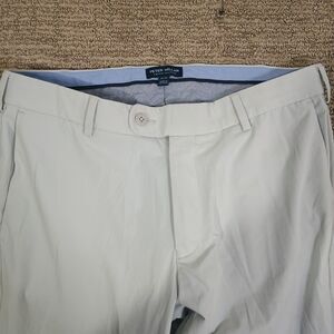 Peter Millar Surge Performance Trousers 32x29.5 Crown Crafted Golf British Grey